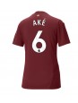 Manchester City Nathan Ake #6 Tredjedrakt Dame 2024-25 Korte ermer